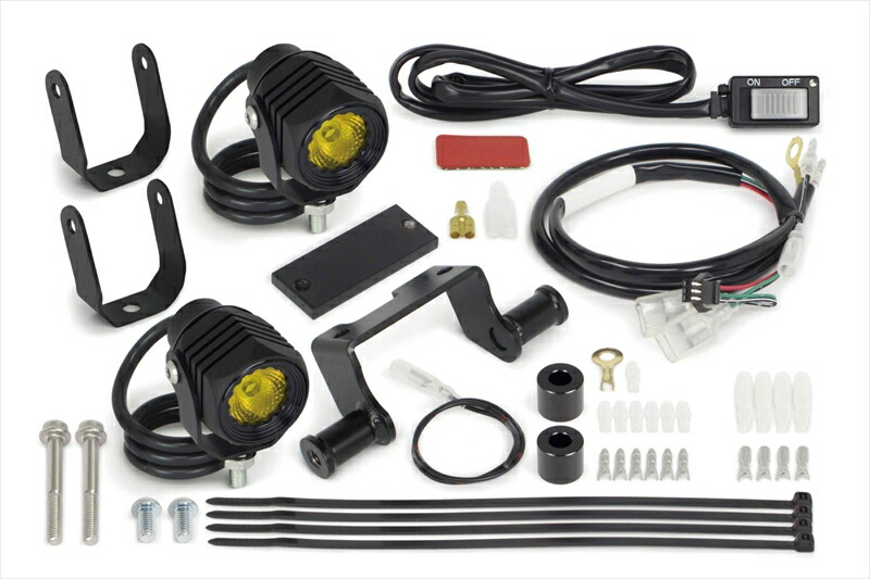 【5日前後で発送】バイクパーツ SP TAKEGAWA(SP武川) LEDフォグランプキット3.0 950/レモンイエロー 2個入 05-08-0666 4514162848401