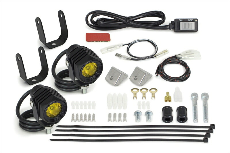 バイクパーツ SP TAKEGAWA(SP武川) LEDフォグランプキット3.0 950/レモンイエロー 2個入 05-08-0677 4514162848517