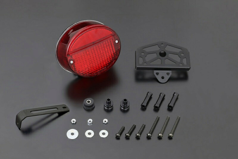 バイクパーツPMC(ピーエムシー) Z2 LEDテールランプキット レッド189-15084589641462805｜バイク・バイク用品はとやグループ