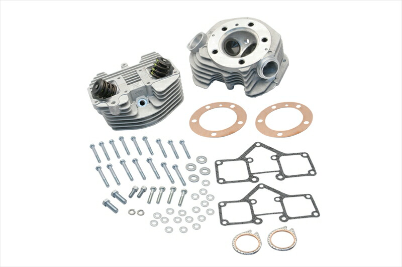 バイクパーツ S&S Cycle Inc(エスアンドエスサイクル) スーパーストックヘッドキット アルミ 90-1496 4550255299309