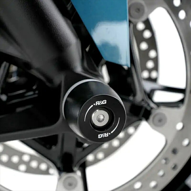 バイクパーツ 外装R&G(アールアンドジー) フロントフォークプロテクター APEX:ブラックRG-FP0309BK4573619308356｜バイク・バイク用品はとやグループ