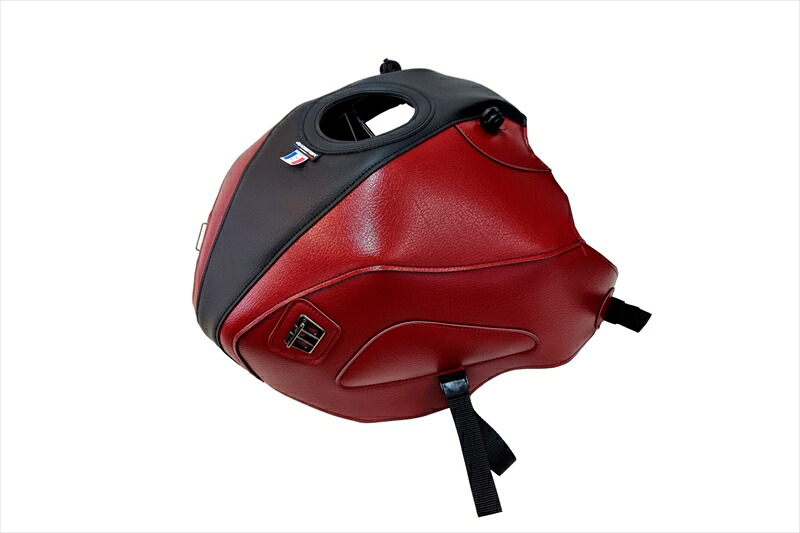 バイクパーツ BAGSTER(バグスター) タンクカバー マットブラック/ダークレッド 1816B 4550646279071