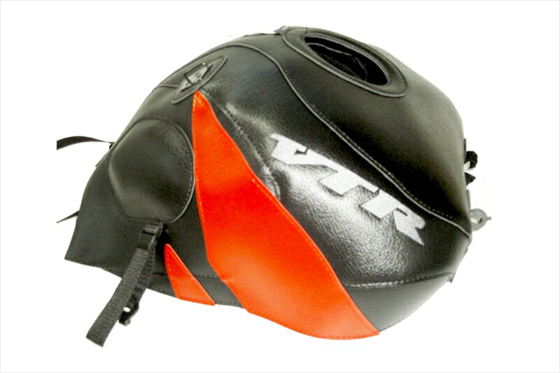 バイクパーツBAGSTER(バグスター) タンクカバー ブラック/レッド1401E4550646279408|バイク・バイク用品はとやグループ