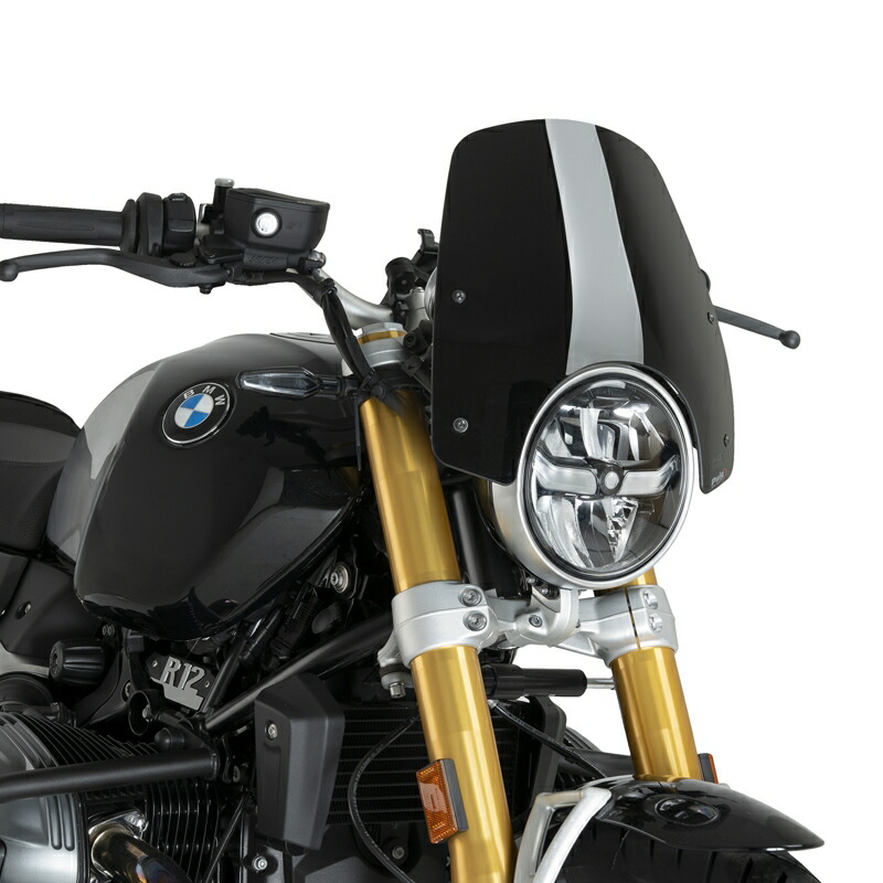 バイクパーツ 外装 PUIG(プーチ) ニュージェネレーションNKスクリーンSPORT Black 22132N 4571414862745
