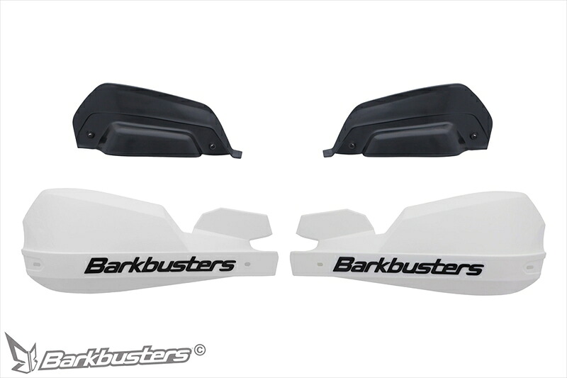 バイクパーツ ハンドル BARKBUSTERS(バークバスターズ) VPS プラスチックガード VPS-203-01-WH 4573619309018