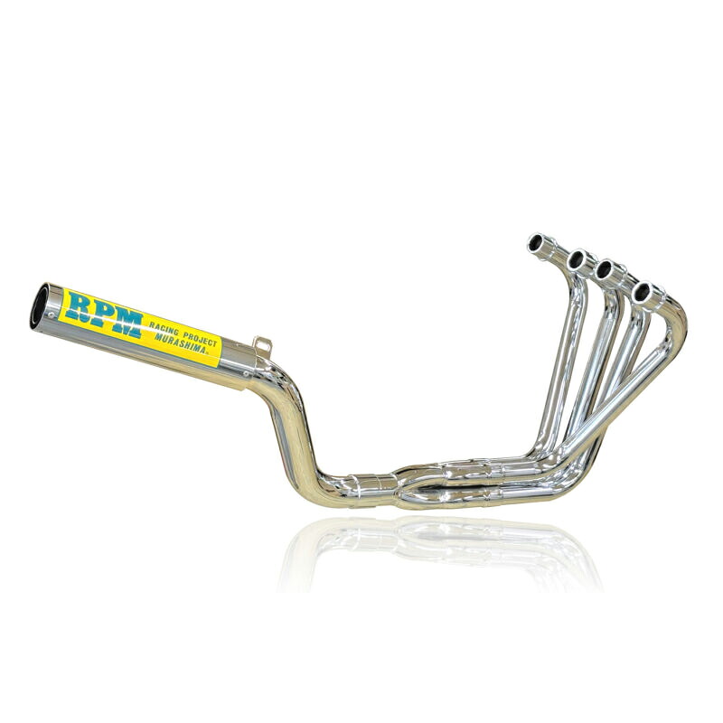 バイクパーツ マフラー RPM(アールピーエム) RPM-4in2in1 (サイレンサーアウター チタン) ZEPHYR400χ 01-08 1053Y-01 4582287247812