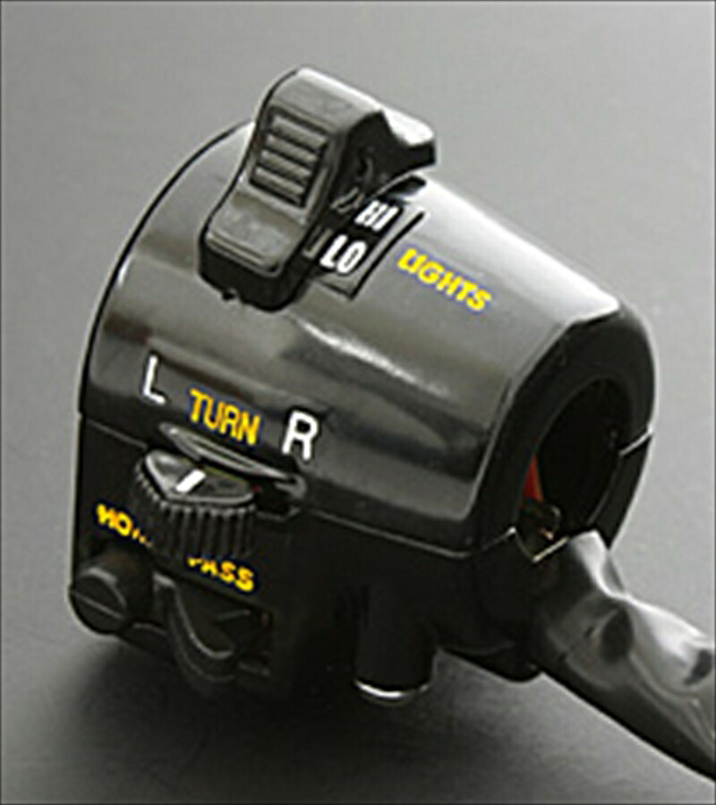 バイクパーツ 電装系 PMC(ピーエムシー) ヒダリハンドルスィッチ 81-4306 4589641296387