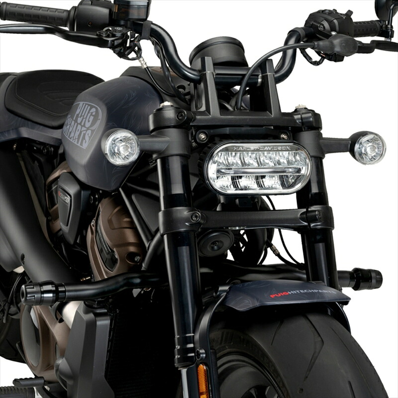バイクパーツ 外装 PUIG(プーチ) フレーム スライダー OPIE ブラック 21910N 4571414850322