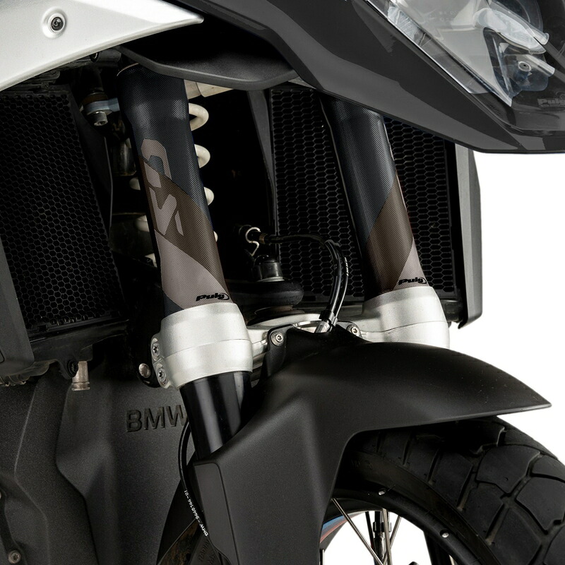 バイクパーツ アクセサリー PUIG(プーチ) フォークプロテクター ブラック 22051N 4571414856959