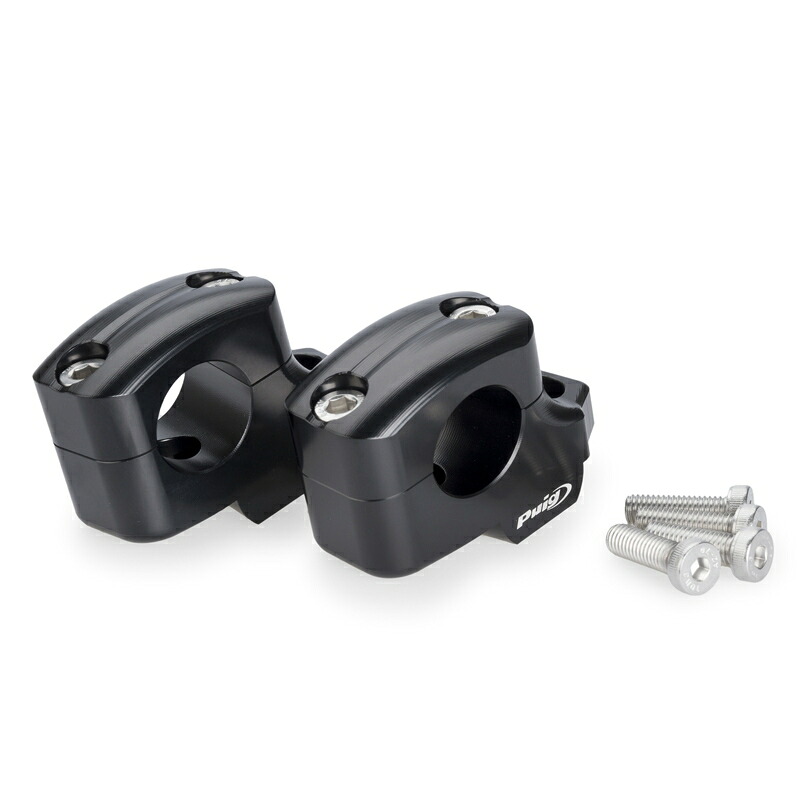 バイクパーツPUIG(プーチ) プルバックライザー Black22101N4571414862004|バイク・バイク用品はとやグループ