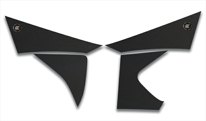 バイクパーツ 外装 R&G(アールアンドジー) Eazi-Grip Tank Grips:PRO:BLACK COLOR RG-PRO529BL 4573619300787