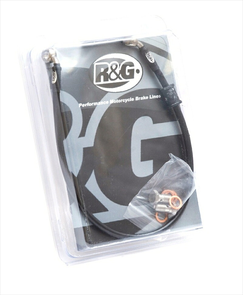バイクパーツ R&G(アールアンドジー) HEL フロント/リア ブレーキライン セットRG-RGK47584582483533436｜バイク・バイク用品はとやグループ 29,097円