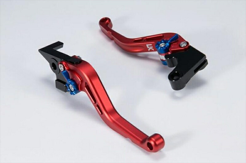 バイクパーツ ハンドル U-KANAYA(ユーカナヤ) レバーセット STD/ショート RD/TI YA038-092-0215 4550646282385