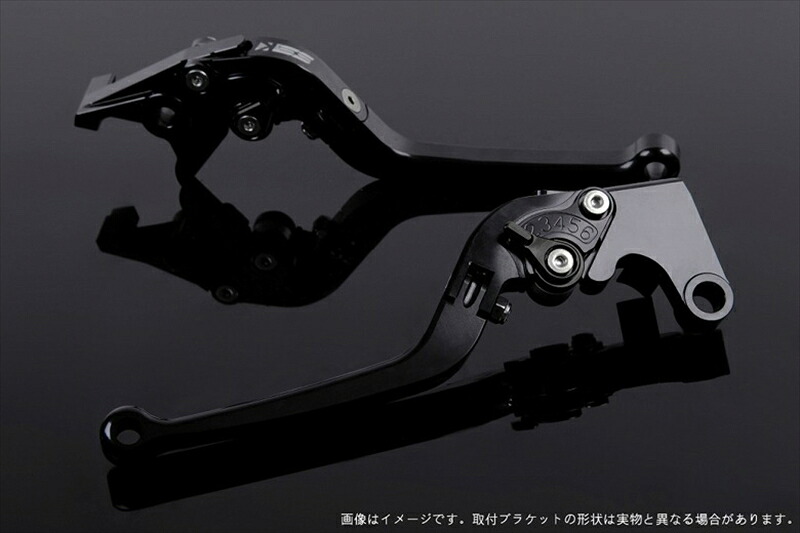 【5日前後で発送】バイクパーツ ハンドル エスエスケイ スピードラ アジャストレバー スタンダード可倒式 ブラック/ブラック CB1300SF 21-/SB 21- LVAG085BK-BK 4580540774532