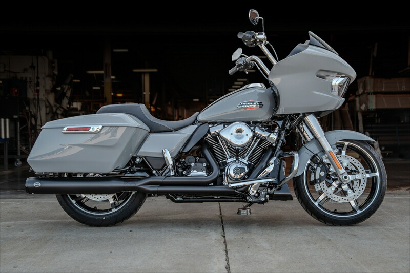 バイクパーツ マフラー S&S Cycle Inc(エスアンドエスサイクル) GNX 2-1 BLK 550-1167 4550646289469