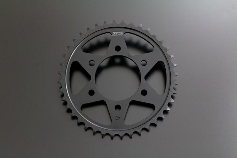 バイクパーツ PMC(ピーエムシー) リアスプロケット 530-45T アルミ カシマコートBLK 87-045B 4589641425473