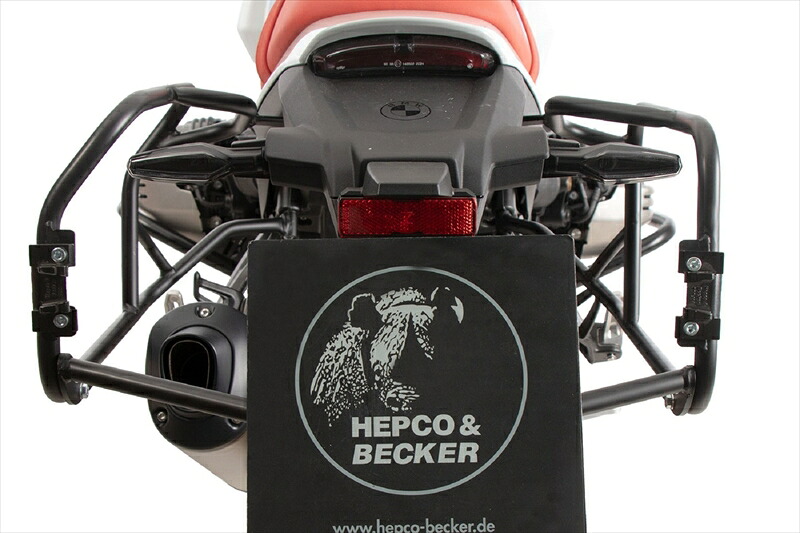 バイクパーツ HEPCO&BECKER(ヘプコアンドベッカー) サイドキャリア カットアウト ブラック 6516546 00 01 4550646290908