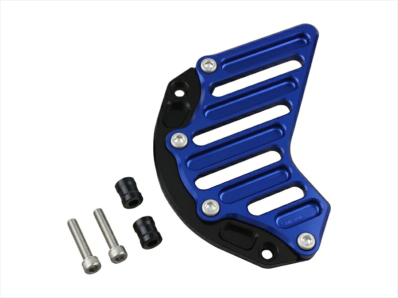 バイクパーツ SHIFT UP(シフトアップ) ビレットスプロケットカバー ブラック/ブルー 260201-61 4580425074030