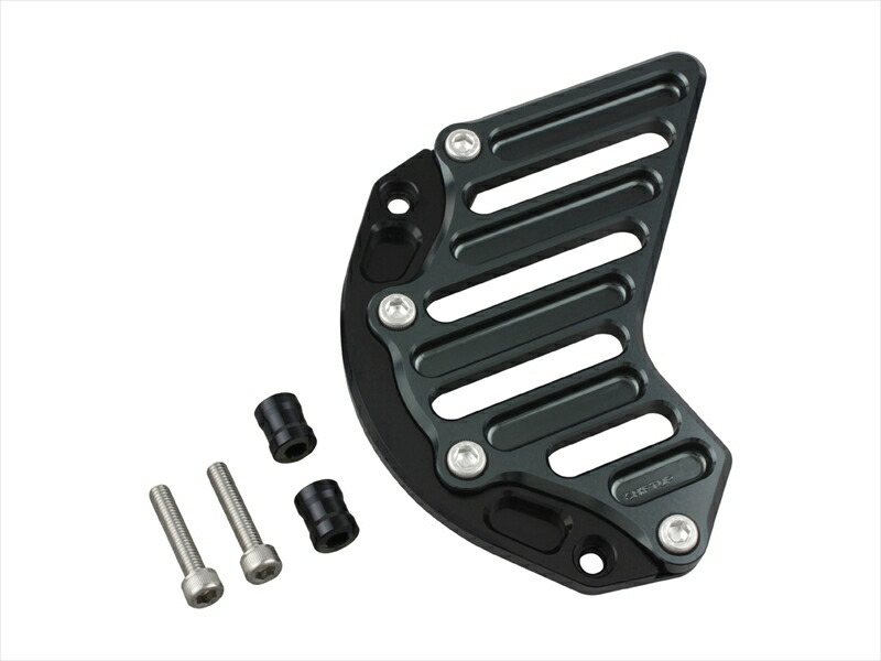 バイクパーツ SHIFT UP(シフトアップ) ビレットスプロケットカバー ブラック/ガンメタ 260201-69 4580425074061