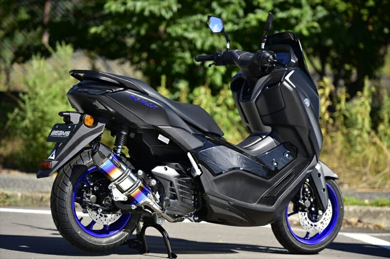 バイクパーツ マフラービームスモーターカンパニー CORSA-EVOIIヒートチタンサイレンサー 政府認証 NMAX125 8BJ-SEL1JG276-65-001 4582285349815｜バイク・バイク用品はとやグループ