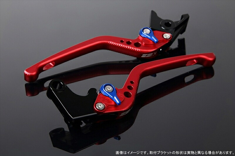 バイクパーツ ハンドル エスエスケイ スピードラ アジャストレバー 3D ロング Mレッド/Mブルー CB650F RC83/NC750S RC88 LVEM009RD-BE 4589995234035 9,856円