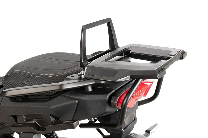 バイクパーツHEPCO&BECKER(ヘプコアンドベッカー) トップケースキャリア アルラック ブラック6524585 01 014550646302434|バイク・バイク用品はとやグループ