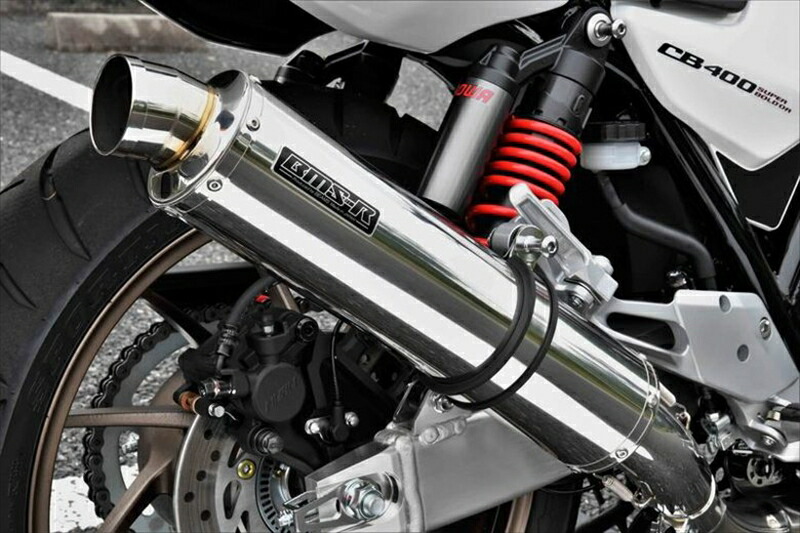 バイクパーツ マフラービームスモーターカンパニー R-EVO-S スリップオン ステンレス CB400SF/SB 2BL-NC42 サイレント G184-54-P6J 4582285345602｜バイク・バイク用品はとやグループ