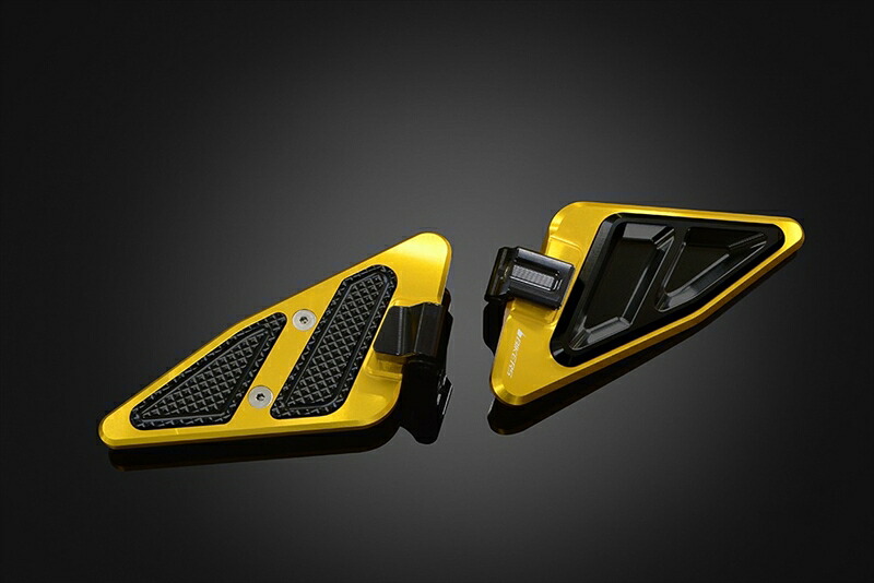 バイクパーツ BIKERS(バイカーズ) タンデムステップ ライトゴールド H1138-LGD-BLK 4550646318404