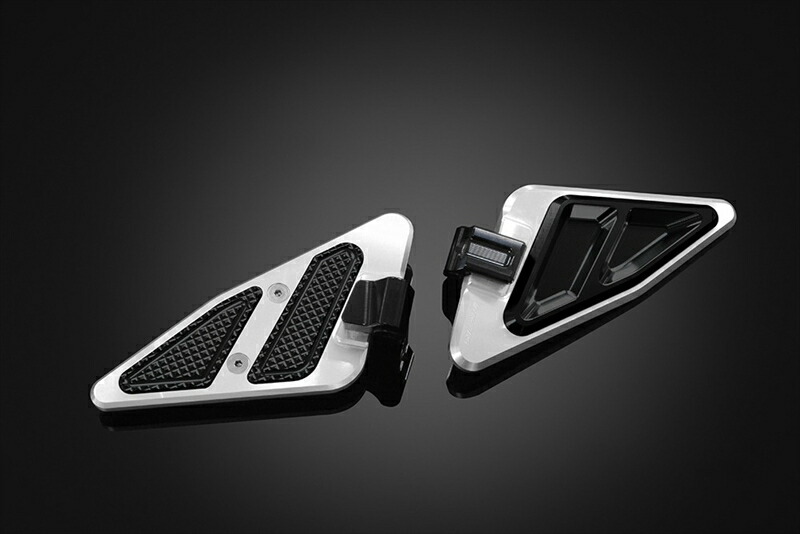 バイクパーツ BIKERS(バイカーズ) タンデムステップ シルバー H1138-SLV-BLK 4550646318459