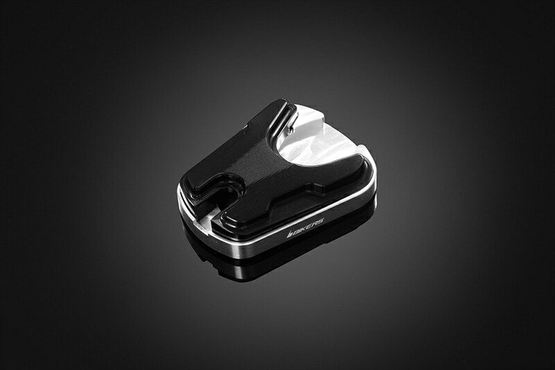 バイクパーツ BIKERS(バイカーズ) サイドスタンドフラットフット ブラック H1139-BLK 4550646318473