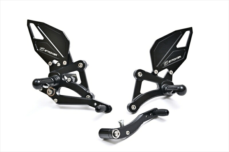 バイクパーツ ステップ ストライカー FORTI ステップキット ブラック CB1000HORNET/SP 25 SS-FT2171B 4580363912531