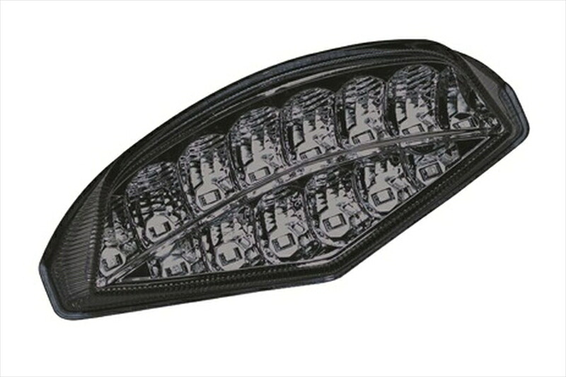 バイクパーツ 電装系 Valenti Moto(ヴァレンティモト) ジュエルLEDテールランプ スモーク MTD-09MT6-SC 4580277394669