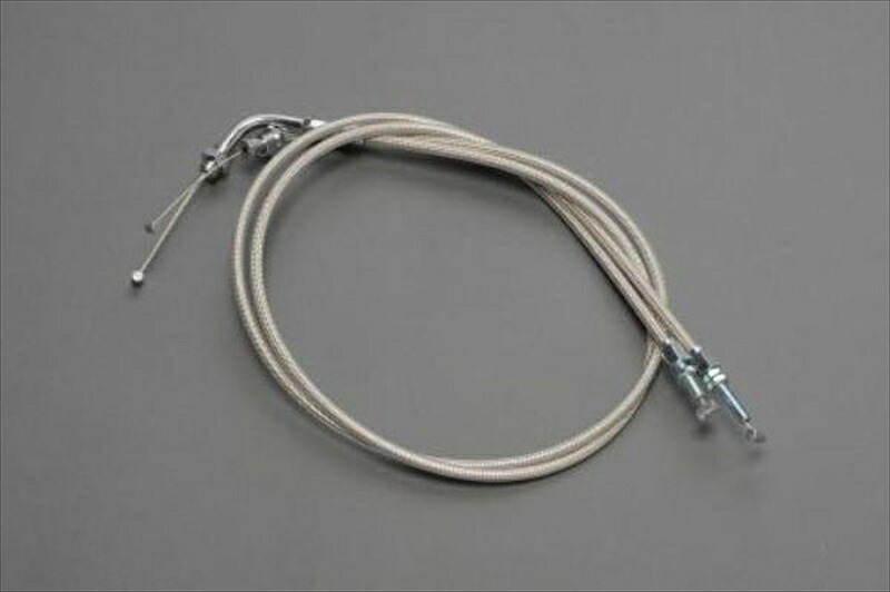 バイクパーツ MRS(エムアールエス) スロットルワイヤー 50LONG ステンメッシュ FGL-H7502A05M4548664850655|バイク・バイク用品はとやグループ