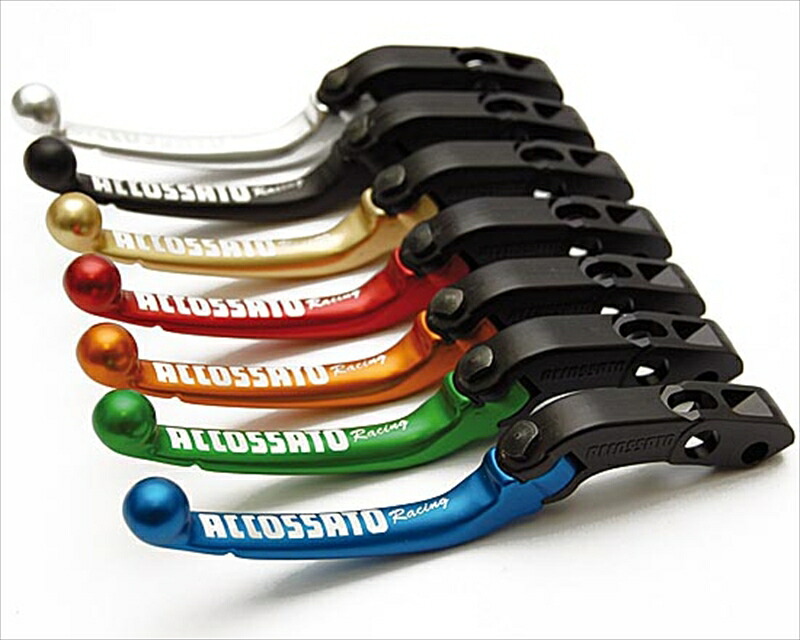 バイクパーツ ACCOSSATO(アコサット) ラジアルレバー 可倒式LV005-16.L.B4580365612446｜バイク・バイク用品はとやグループ