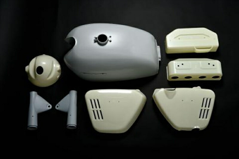 バイクパーツ 外装 MRS(エムアールエス) 無塗装外装5点セット MRS-H75-T17 4548916004928