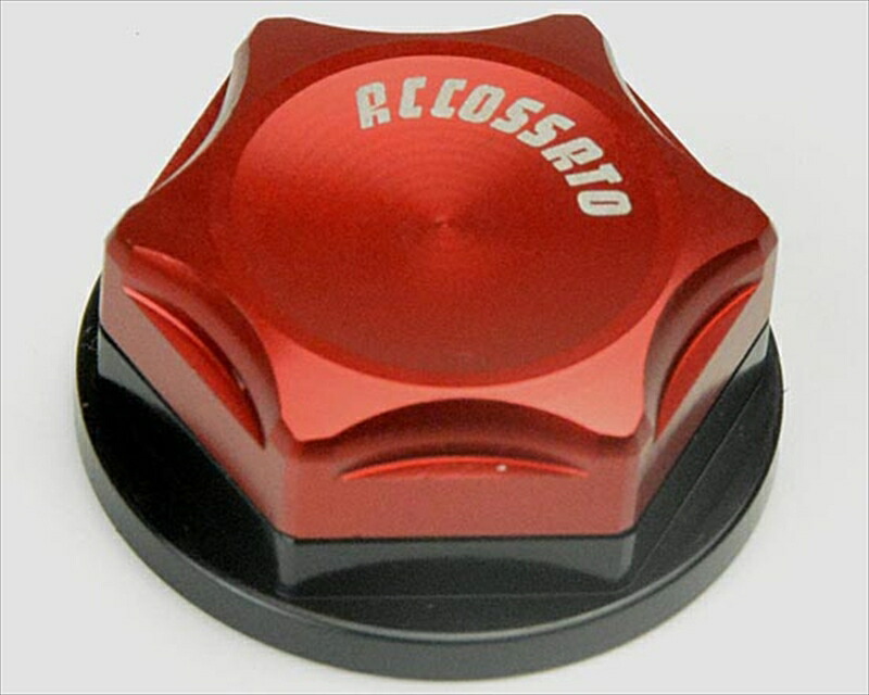 バイクパーツ ハンドル ACCOSSATO(アコサット) ステムナット SC005 M24xP1.00 SC005R 4580365703953