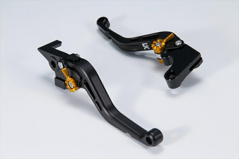 バイクパーツ ハンドル U-KANAYA(ユーカナヤ) レバーセット STD/ショート BK/TI TR004-097-0211 4550646334633