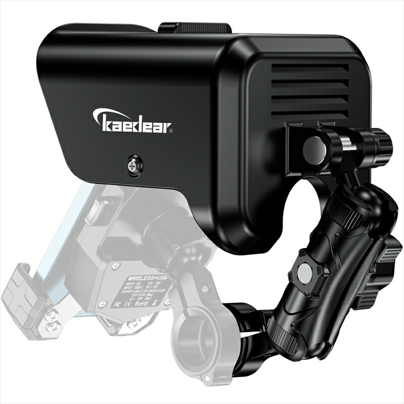 バイクパーツ kaedear(カエディア) サンバイザー セパレートタイプ KDR-V1-M-BK 4580675593817