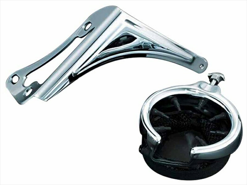 バイクパーツ 電子機器類 KURYAKYN(クリアキン) パッセンジャードリンクホルダー T14-KUR1482 4548916270477