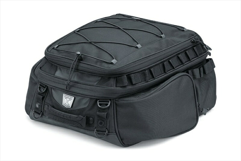 バイクパーツ 外装 KURYAKYN(クリアキン) モメンタム ローマーテールバッグ BLK T14-KUR5214 4549950919636