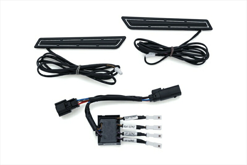 バイクパーツ 外装 KURYAKYN(クリアキン) LEDサドルバッグヒンジアクセントBLK T14-KUR5477 4550255072995