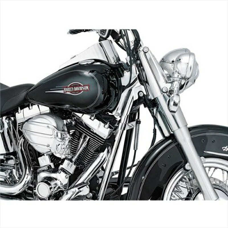 バイクパーツ 外装 KURYAKYN(クリアキン) ダウンチューブカバー クローム T14-KUR7863 4548916261314