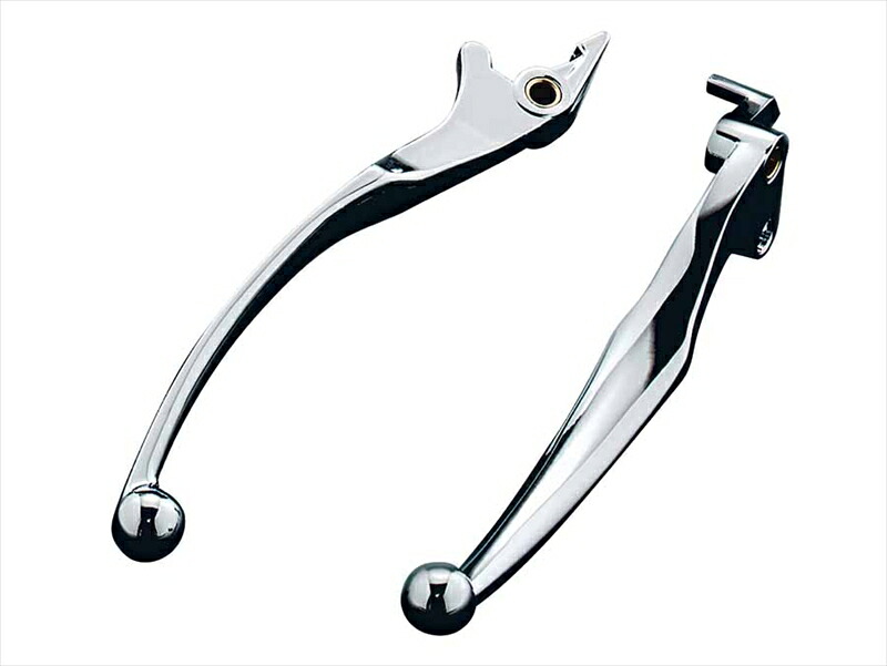 バイクパーツ ハンドルKURYAKYN(クリアキン) ワイドレバー ブレーキ＆クラッチ クロームT14-KUR74214548916264841｜バイク・バイク用品はとやグループ