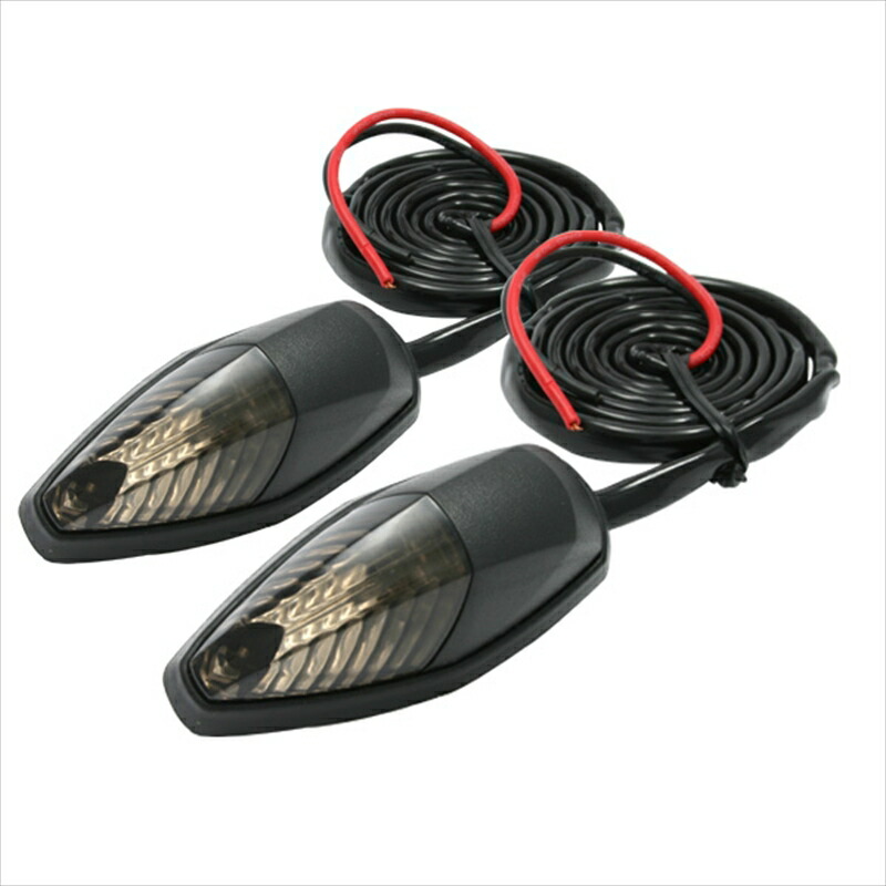 バイクパーツ 電装系 MOTOLED(モトレッド) 586 LEDフラッシャー/スモーク F5882 4547836051920
