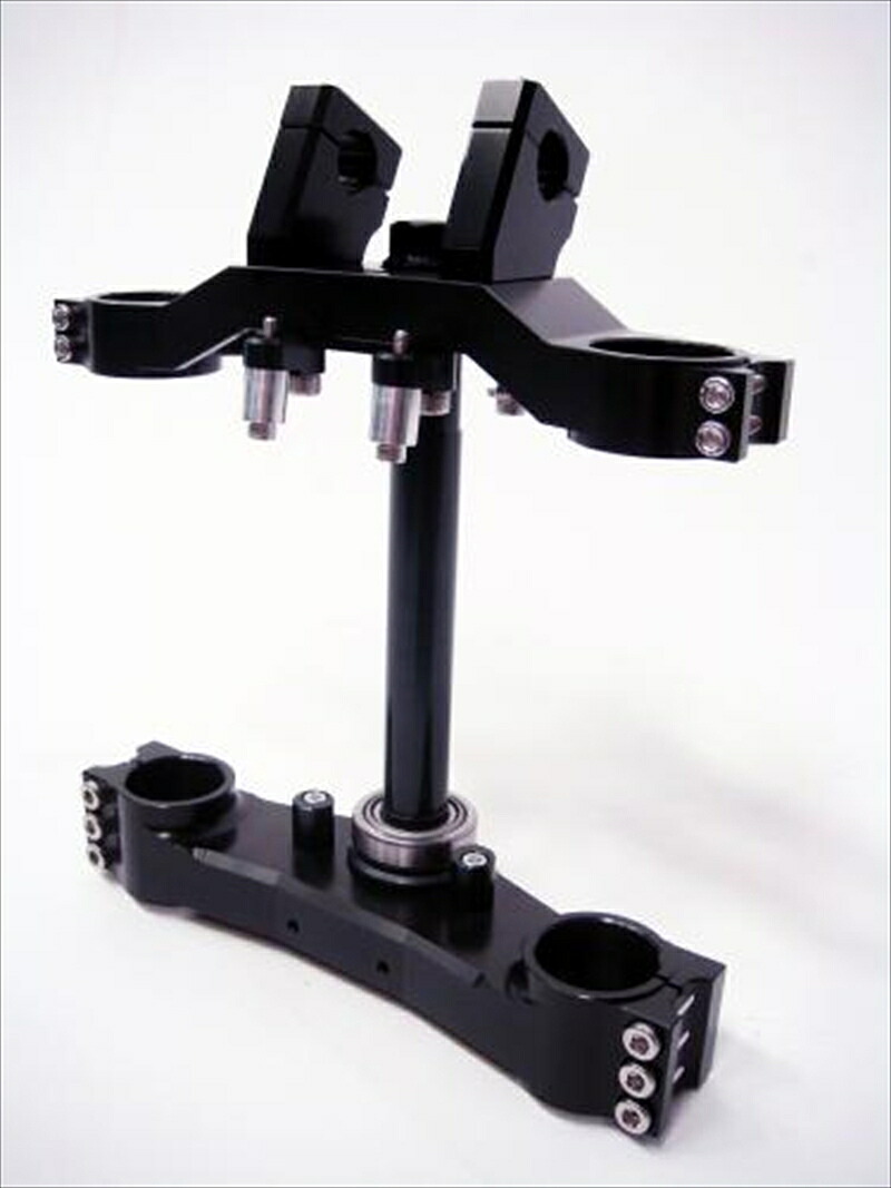 バイクパーツ ハンドル SHABONDAMA(シャボンダマ) ショートオフセットステム T3/BLK - 4548664726950