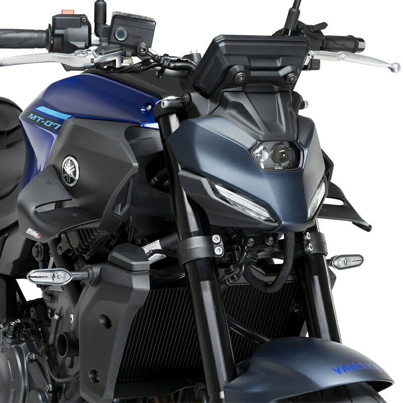 バイクパーツ 外装 PUIG(プーチ) スポイラーD12 SPOILERS D12 MattBlack 22416J 4571414866347