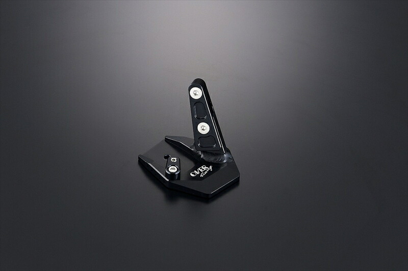 バイクパーツ OVER RACING(オーバーレーシング) ワイドスタンド BLK 65-09-01B 4539770127502
