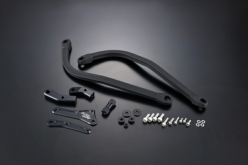 バイクパーツ OVER RACING(オーバーレーシング) ダウンチューブ BLK 56-012-01B 4539770127588