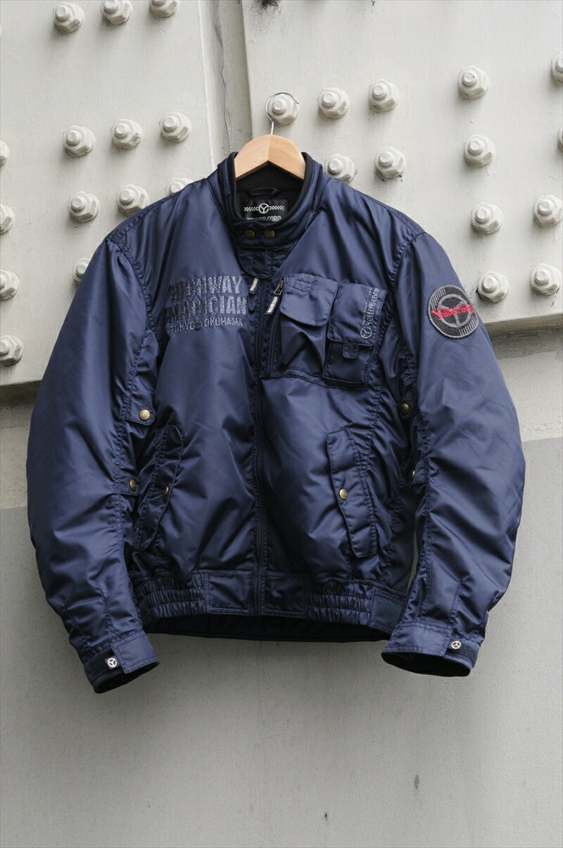 バイクパーツ ウェア YELLOW CORN(イエローコーン) ナイロンジャケット #M YB-2300 4560113621708