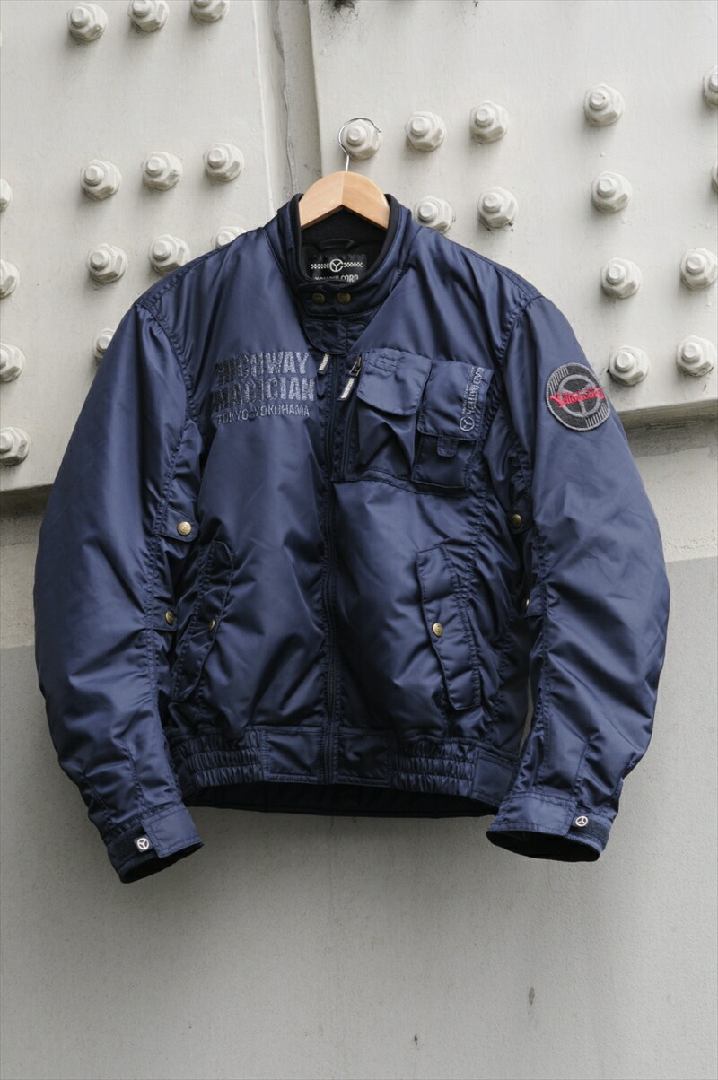 バイクパーツ ウェア YELLOW CORN(イエローコーン) ナイロンジャケット #L YB-2300 4560113621715
